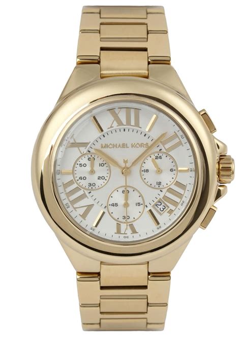 michael kors mk56|Michael Kors gold tone watch.